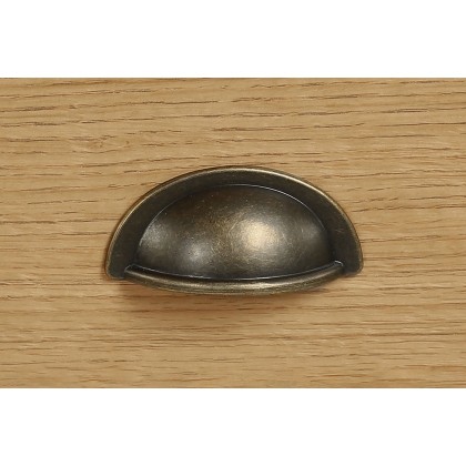 Normandy Chunky Country Oak Single Larder Unit