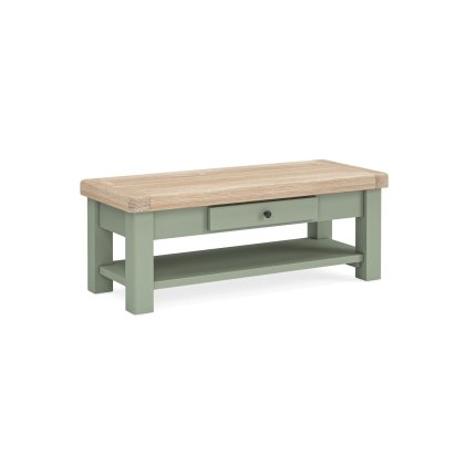 Salcombe Painted Oak Sage Green Coffee Table