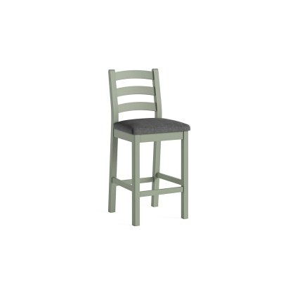 Salcombe Painted Oak Sage Green Bar Stool