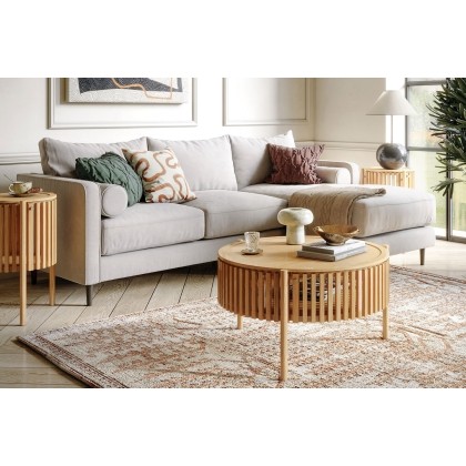 Soho Natural Oak Slatted Story Coffee Table Soho Natural Oak Slatted Story Coffee Table