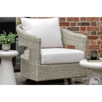Gallery Direct Hvar Outdoor Swivel Chair