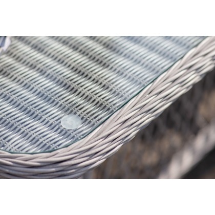 Gallery Direct Menton Outdoor Country Sofa Dining Tea Set Stone