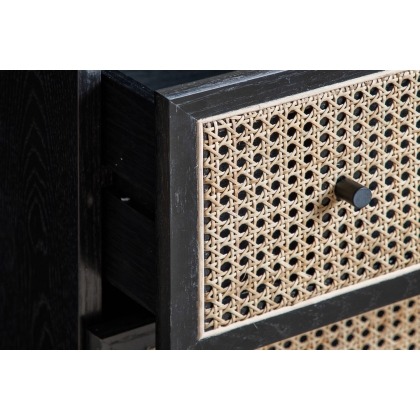 Gallery Direct Skylar Rattan 3 Drawer Chest of Drawers