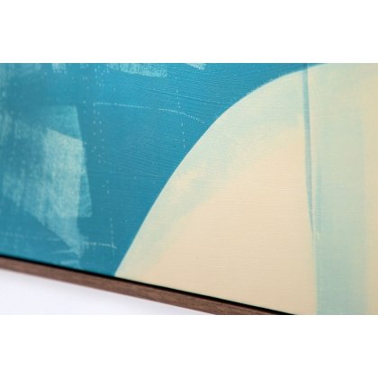 Gallery Direct Topaz Abstract Framed Canvas 800x800mm
