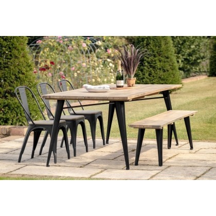 Gallery Direct Ponza Acacia Dining Table Gallery Direct Ponza Acacia Dining Table