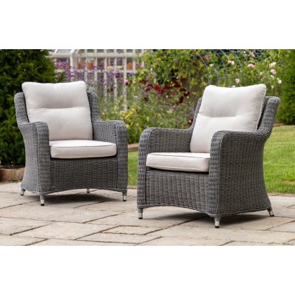 Gallery Direct Windsor Wicker Chairs (Pair)