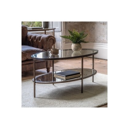 Gallery Direct Hudson Bronze Coffee Table