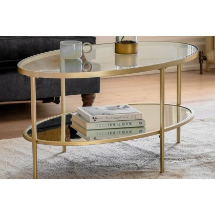Gallery Direct Hudson Champagne Coffee Table Gallery Direct Hudson Champagne Coffee Table