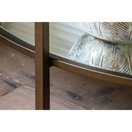 Gallery Direct Hudson Bronze Console Table