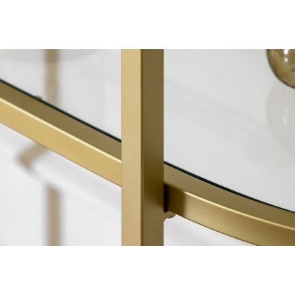 Gallery Direct Hudson Champagne Bookcase Display Unit Gallery Direct Hudson Champagne Bookcase Display Unit