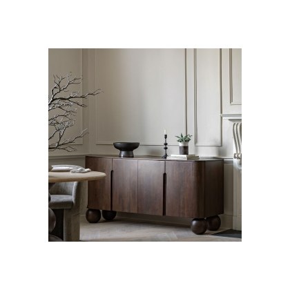 Gallery Direct Sculpt Mango Wood Large Sideboard Gallery Direct Sculpt Mango Wood Large Sideboard