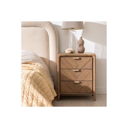 Atauro Reclaimed Wood Large Bedside Table