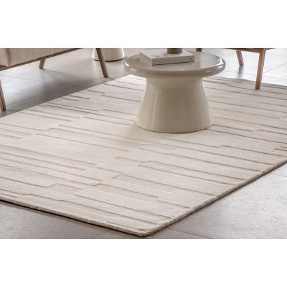 Gallery Direct Albany Tufted Tonal Rug Taupe
