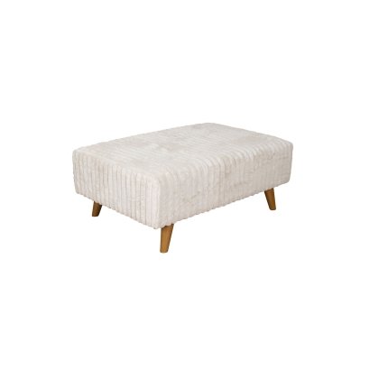 Layton Chunky Cord Footstool