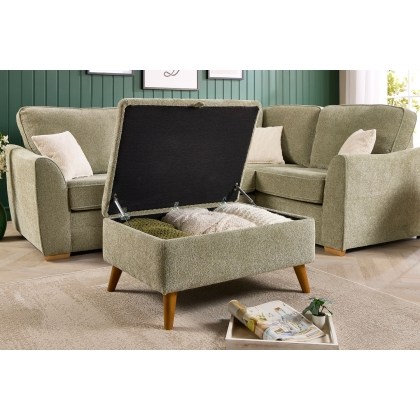 Ashford Upholstered Storage Stool