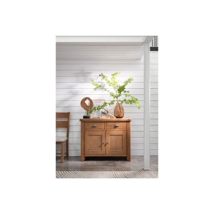 Tewkesbury Smoked Oak Narrow Sideboard