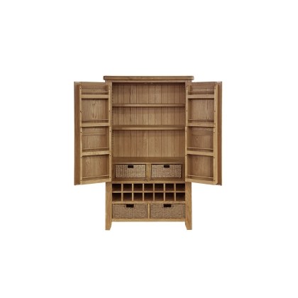 Tewkesbury Smoked Oak Kitchen Larder Unit Tewkesbury Smoked Oak Kitchen Larder Unit