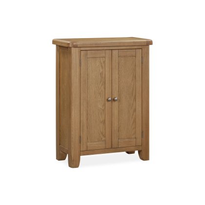 Tewkesbury Smoked Oak Shoe Cupboard