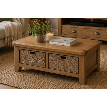 Tewkesbury Smoked Oak Coffee Table