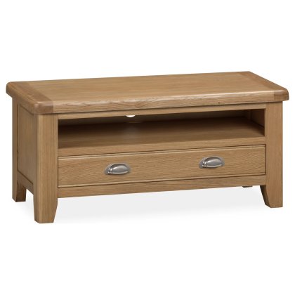 Tewkesbury Smoked Oak TV Unit