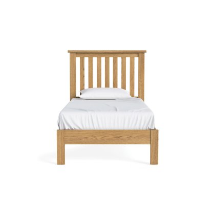 Salisbury Lite Oak Slatted Bed Frame