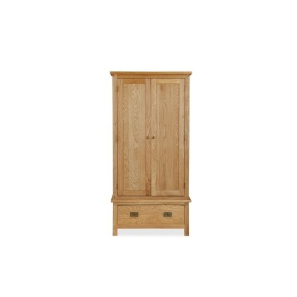 Salisbury Lite Oak Gents Wardrobe