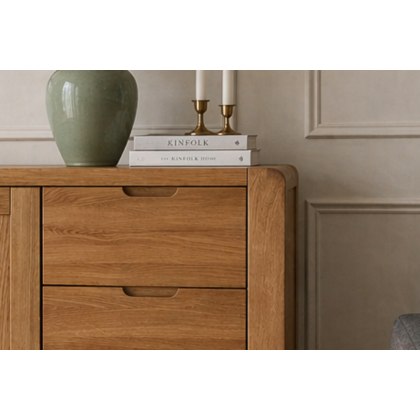 Bergen Oak Large Sideboard