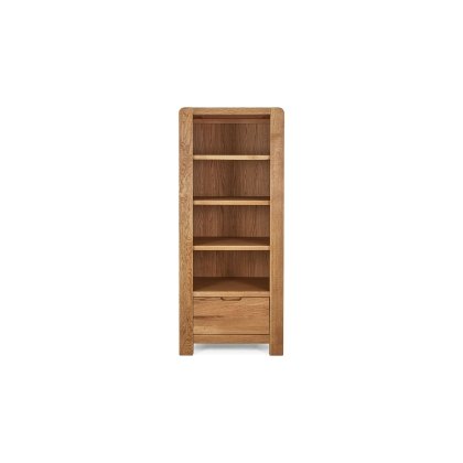 Bergen Solid Oak Tower Unit Bookcase