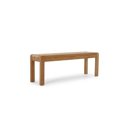 Bergen Solid Oak 130cm Large Bench