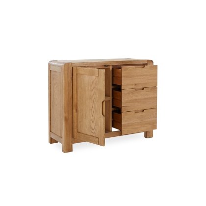 Bergen Solid Oak Small Sideboard