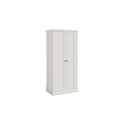 Bordeaux Painted Cotton Full Hanging Wardrobe