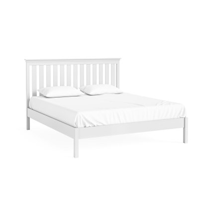 Bordeaux Painted White Bed Frame