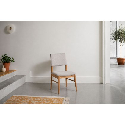 G Plan Maddison Upholstered Dining Chair With Stretcher (Pair)