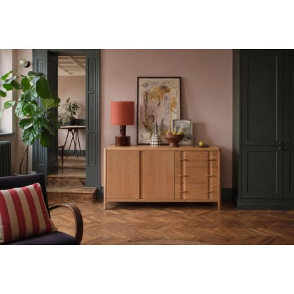 G Plan Maddison Oak Wide Sideboard