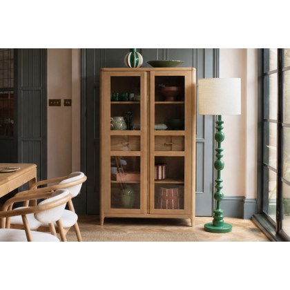 G Plan Maddison Oak Display Cabinet