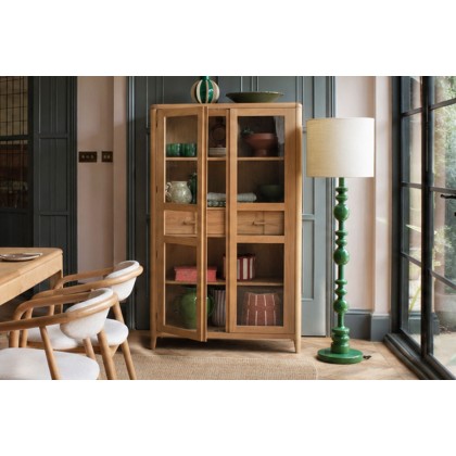 G Plan Maddison Oak Display Cabinet