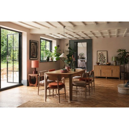 G Plan Maddison Oak 160-200cm Extending Dining Table Set & 6 Chairs G Plan Maddison Oak 160-200cm Extending Dining Table Set & 6 Chairs