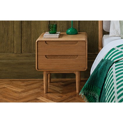 G Plan Winchester Retro Oak Bedside Table