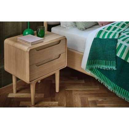 G Plan Winchester Retro Oak Bedside Table