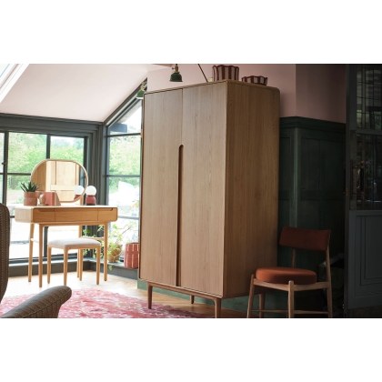 G Plan Winchester Retro Oak Double Wardrobe