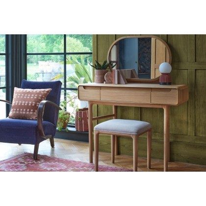 G Plan Winchester Retro Oak Dressing Table with Mirror