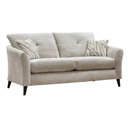 Milly Fabric 3 Seater Sofa - Standard Back Milly Fabric 3 Seater Sofa - Standard Back