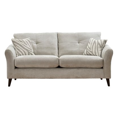 Milly Fabric 3 Seater Sofa - Standard Back Milly Fabric 3 Seater Sofa - Standard Back