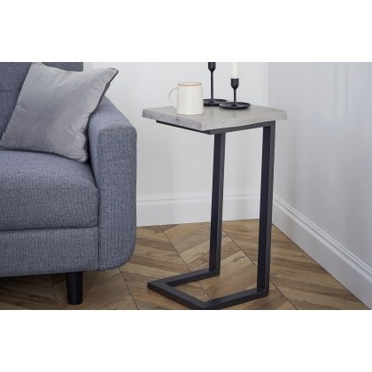 Brooklyn Grey Oak Side Table