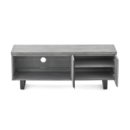 Brooklyn Grey Oak Large 130cm TV Media Unit