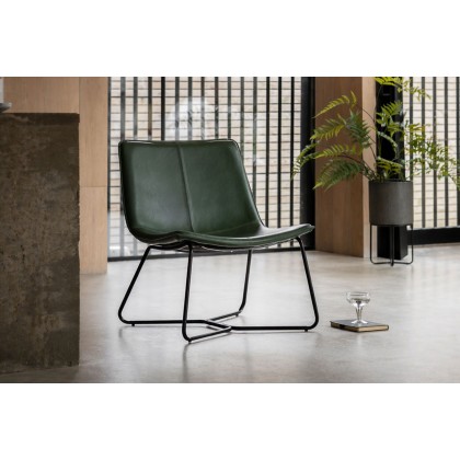 Gallery Direct Hawking Lounge Chair in Green