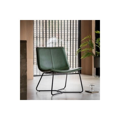 Gallery Direct Hawking Lounge Chair in Green