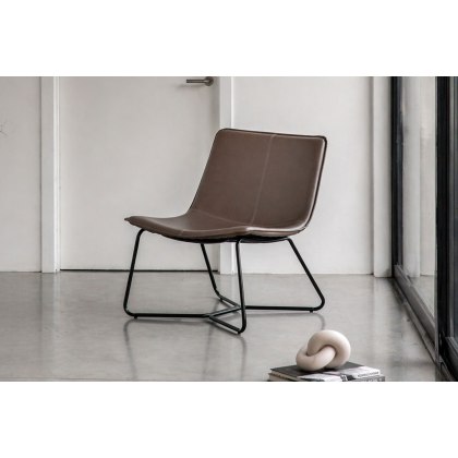 Gallery Direct Hawking Lounge Chair in Embar