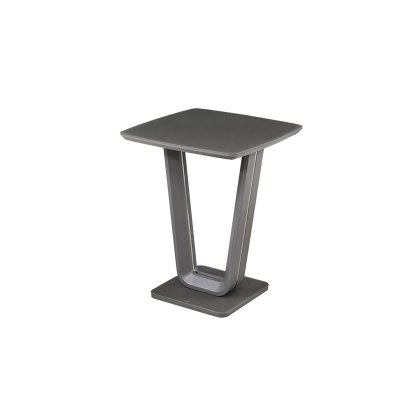 New Vida Living Lazzaro Gloss Bar Table New Vida Living Lazzaro Gloss Bar Table