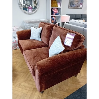 Ex-Display St Austell - Danbury Fabric 2 Seater Sofa | Orange Rust Ex-Display St Austell - Danbury Fabric 2 Seater Sofa | Orange Rust